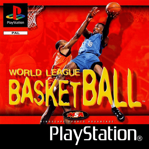 World League Basketball box art for Playstation
